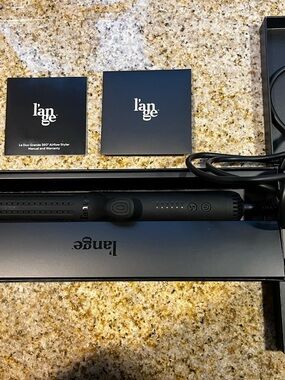 L’ange Hair Le Duo Grande Styler Black – Like New, Used Once